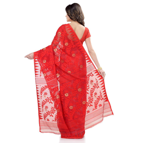 Vasthrlay Bengal Cotton `s Handloom Jamdani