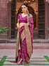 Vasthrlay Kanjivaram Unstitched Saree