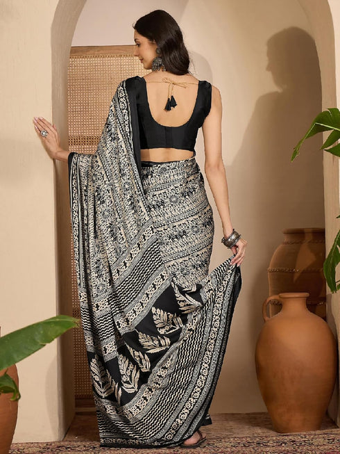 Vasthrlay Jacquard Olive Saree