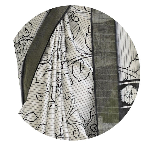 Vasthrlay Fashion Handloom Printed Ethnic Wear