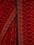 Vasthrlay Georgette Bandhani Unstitched Dark Green Saree