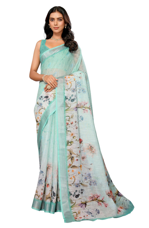 Vasthrlay Cotton Printed Saree