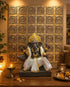 SATYAM KRAFT Ganpati Bappa Backdrop | janmashtami Decor | Wall Panels (9 pcs set)