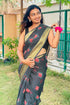 Vasthrlay Fashion Jacquard Geomatric Peach Ethnic Wear