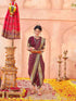 Vasthrlay Weaving Paithani Black Saree