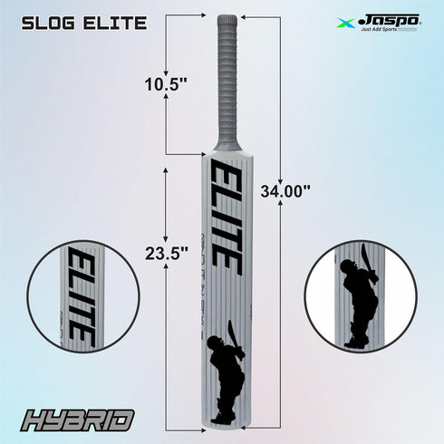 Jaspo Slog Elite Plastic Tennis Cricket Bat