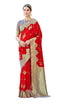Vasthrlay Banarasi Rich Redfirozi Ethnic Wear