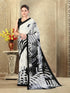 Vasthrlay Womens Printed Unstitched Mauve Saree