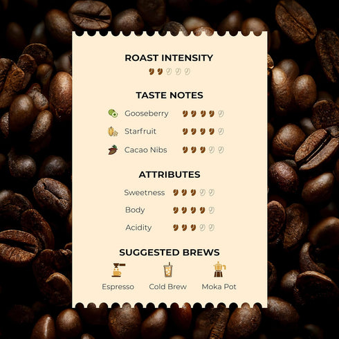 Yagachi Coffee Golden Hour Coarse Grind Coffee 250g