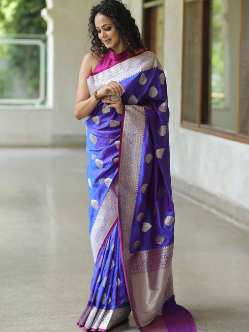 Vsathrlay Saree Kanjivaram Silk Pari Gold