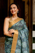 Vasthrlay Fashion Handloom Printed Dusty Ethnic Wear