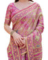 Vasthrlay Turquoise Embroidery Traditional Saree
