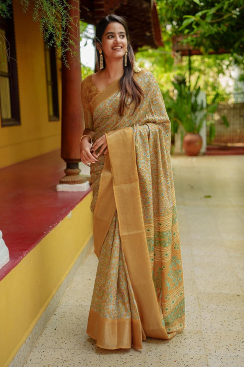 Vasthrlay Fashion Cotton Printed Ethnic Wear