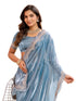 Vasthrlay Embellished Chiffon Embroidered