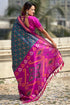 Vasthrlay Kanjivaram Patola Unstitched Ethnic Wear
