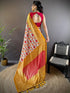 Vasthrlay Chanderi Printed Unstitched Ethnic Wear