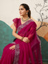 Vasthrlay Purple Saree