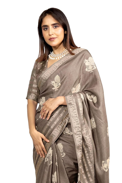 Vasthrlay Fashion Peacock Printed Ethnic Wear