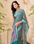Vasthrlay Georgette Weaving Yellow Saree