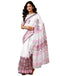 Vasthrlay Chanderi Printed Unstitched Blue Saree