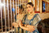 Vasthrlay Women's Organza Designer Unstitched Saree