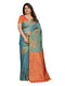 Vasthrlay Kanchipuram Saree Soft Silk Seagreen