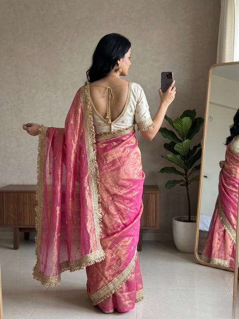 Vasthrlay Georgette Embroidery Saree