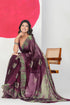 Vasthrlay Fashion Chiffon Abstrect Printed Ethnic Wear