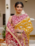 Vasthrlay Kalamkari Printed Olive Saree