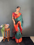 Vasthrlay Kanjivaram Traditional Contrast Included
