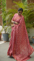 Vasthrlay Fashion Handloom Printed Dusty Ethnic Wear