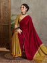 Vasthrlay Printed Tassels Cream Saree