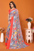 Vasthrlay Trendy Georgette Material Ethnic Wear
