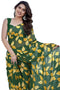 Vasthrlay Fashion Chiffon Printed Red Ethnic Wear