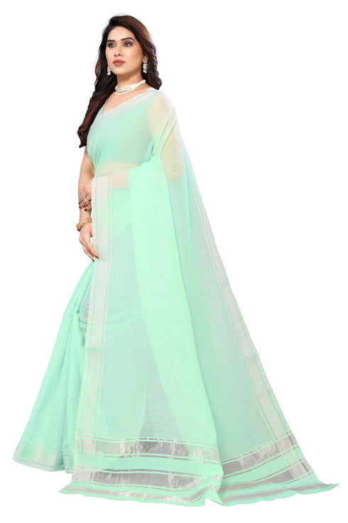 Vasthrlay Cotton Unstitched Saree