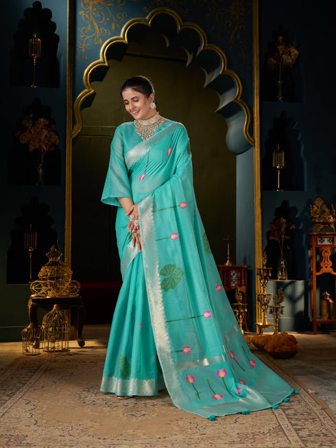 Vasthrlay Cotton Wedding Saree