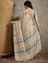 Vasthrlay Georgette Madhubani Unstitched Su Ethnic Wear