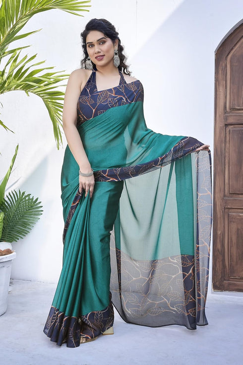 Vasthrlay Fashion Chiffon Printed Ethnic Wear