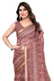 Vasthrlay Fashion Polyester Printed Black Ethnic Wear
