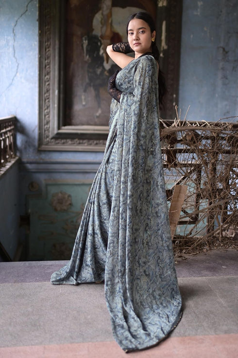 Vasthrlay Fashion Chiffon Printed Ethnic Wear