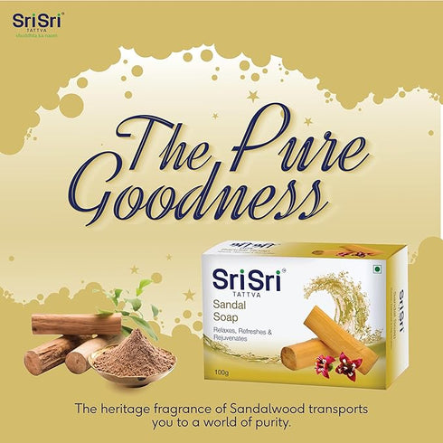 Sri Sri Tattva Sandal Soap 100g