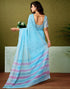 Vasthrlay Womens Cotton Printed Pink Saree