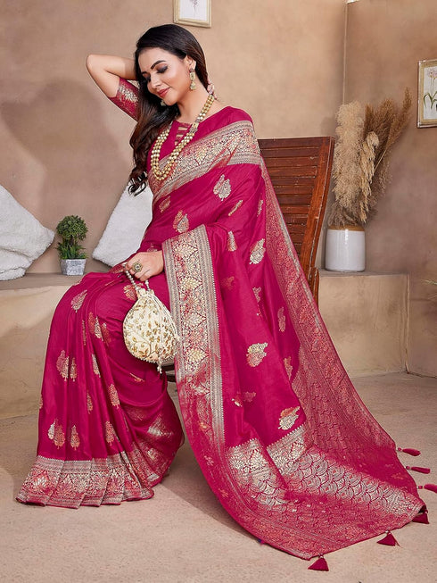 Vasthrlay Georgette Dark Saree