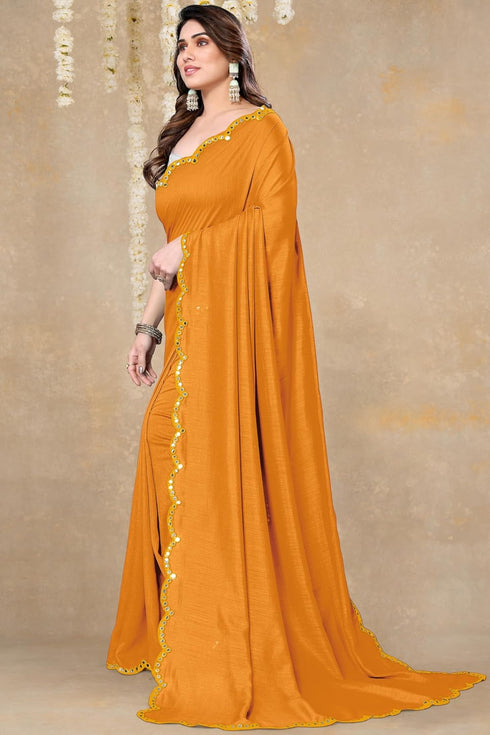 Vasthrlay Fashion Mirror Border Ethnic Wear