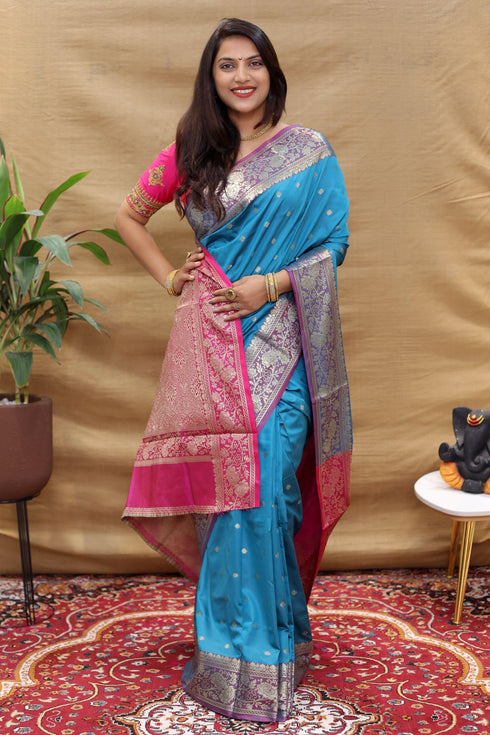 Vasthrlay Banarasi Wedding Saree