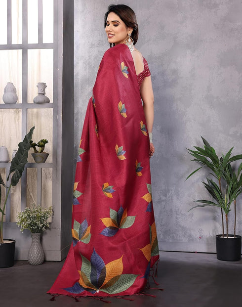 Vasthrlay Printed Kanjivaram Material Az Ys Denisha Ethnic Wear