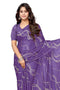 Vasthrlay Fashion Georgette Geometric Dusty Ethnic Wear