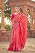 Vasthrlay Kanjivaram Unstitched Jacquard Stylish Saree