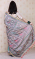 Vasthrlay Printed Unstitched Lavender Ethnic Wear