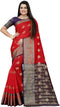 Vasthrlay Banarasi Purple Pink Ethnic Wear
